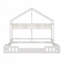 Lits plateforme Wood House, deux lits partagés