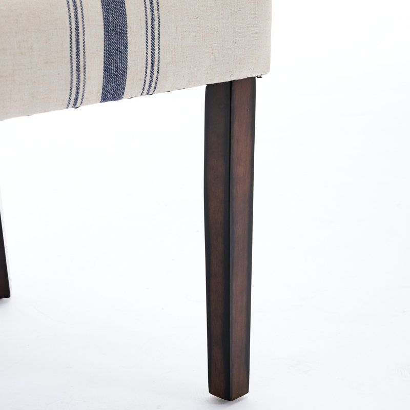 Chaises de salle à manger rembourrées beiges (2 pièces) - Design élégant, siège rembourré à 2 chaises moelleuses, matériau