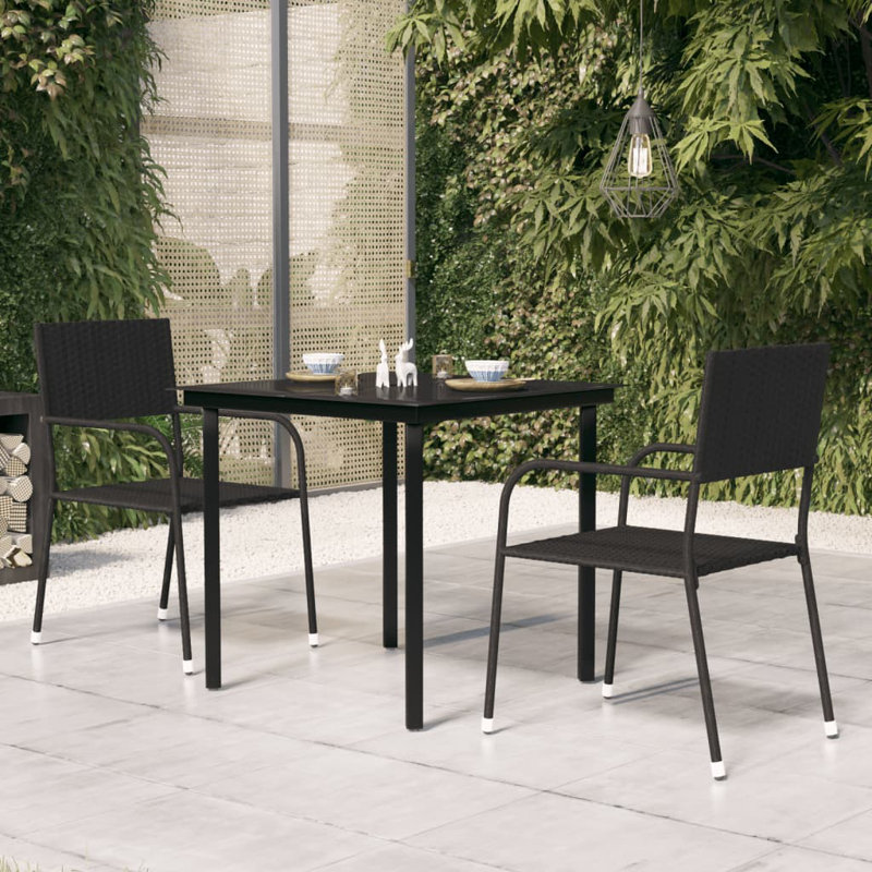 Outdoor Dining Table, 31.5" x 31.5" x 29.1"
