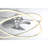 Ozetta 25" LED Fandelier in Polished Chrome with Remote Control-1266224029