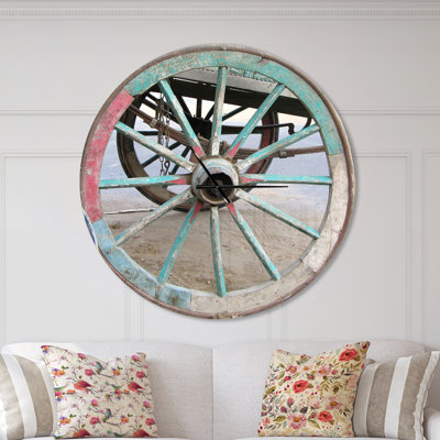 Swigart Metal Wall Clock