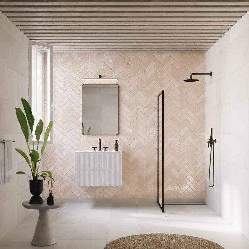 Portmore 3x8 Glazed Ceramic Tile, Sand