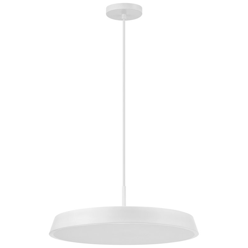 Deshanda LED Pendant, Matte White, Matte White