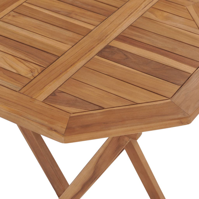 Wiltrudis 2 - Person Teak Wood Patio Dining Set