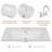 30" Bathroom Vanity With Sink Combo, Multi-Functional Bathroom Cabinet With Doors And Drawer, Solid Frame And MDF Board-106359880
