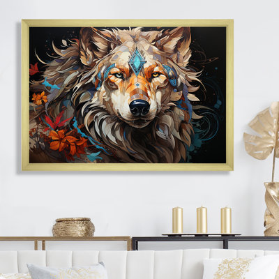 " Native Spirited Lakota Wolf "
