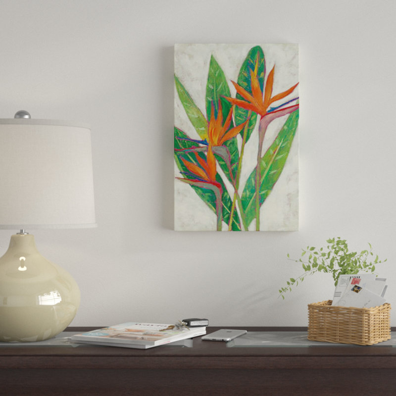 « paradise vacances i », reproduction sur toile, H 26 po x l 18 po x P 1,5 po, Toile tendue, Pas de tapis