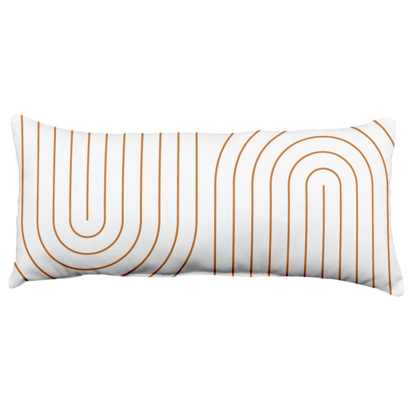 Oreiller géométrique moderne Mid Century
