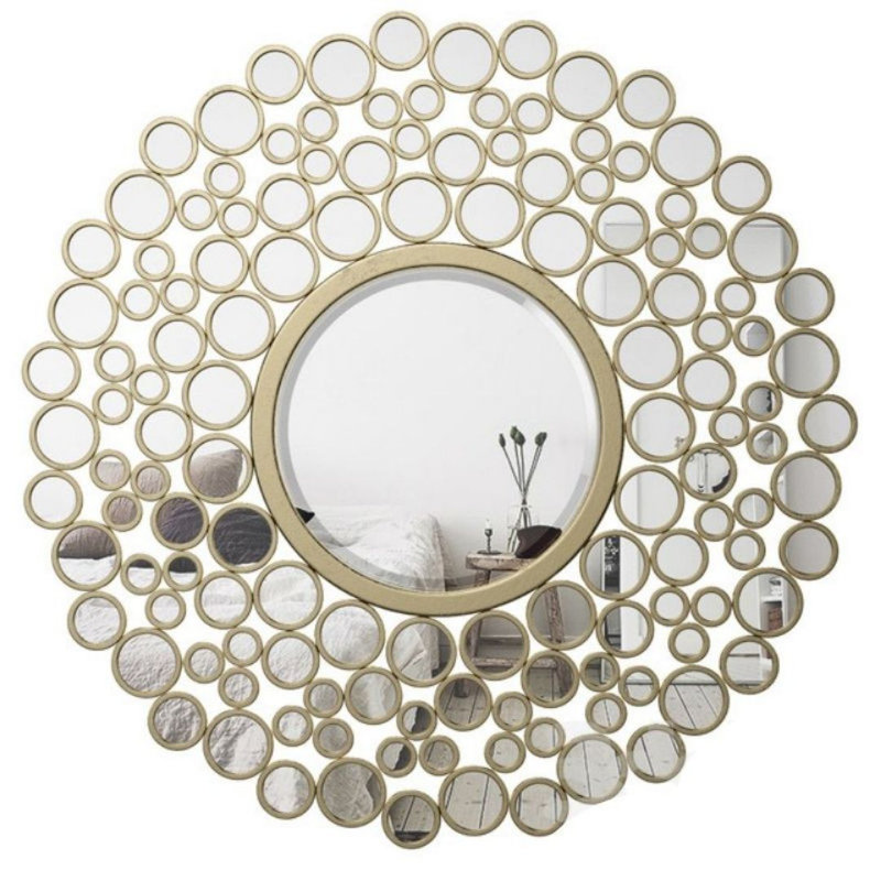 Miroir décoratif glam nucléaire Fleischmann