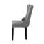 Ensemble de 2 chaises d'appoint Grey Boucle
