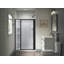 Attend 69" H Pivot Shower Door With 1/8"-Thick Glass-1718373801