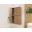 Armoire latérale de salle de bain 36 po, 6 portes à fermeture douce, conception à fixation flottante