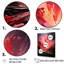 Décoration murale Fractured Ruby Explosion - formes abstraites-1026301435-1026301412