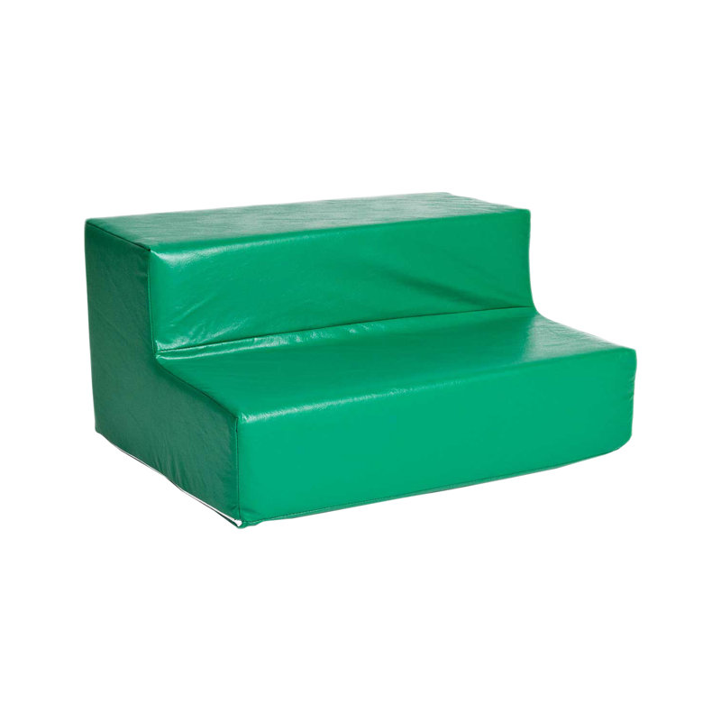Marche en mousse pour tout-petits en tissu essuyable vert, Vert, H 21 po x l 11 po x p 20 po