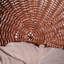 Lit surélevé pour chat avec coussin rotatif et coussin moelleux