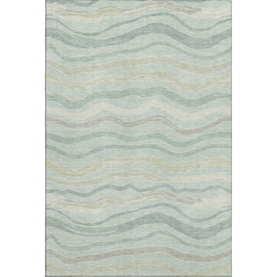 Premium Machine Washable Harjo AMF1581 Stripes Rug