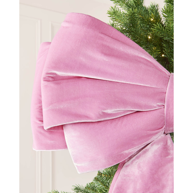 136cm Polystyrene Bow, pink