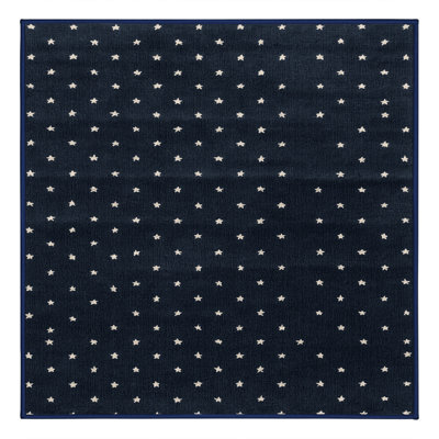 Machine Washable Space Gray Area Rug