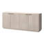 Alasha 68" Wide Rectangular Fluted Buffet Table-498216260