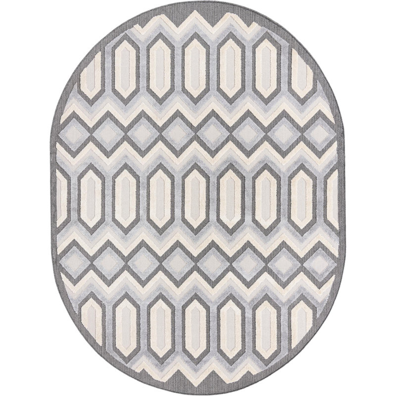 Tapis Flaxton, Ovale 7 pi 10 po x 10 pi