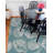 Contemporary Aviesel Area Rug Aqua Color-2050337810