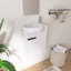 Ensemble de meuble-lavabo mural simple 16 po avec lavabo en céramique Derwent-809636011