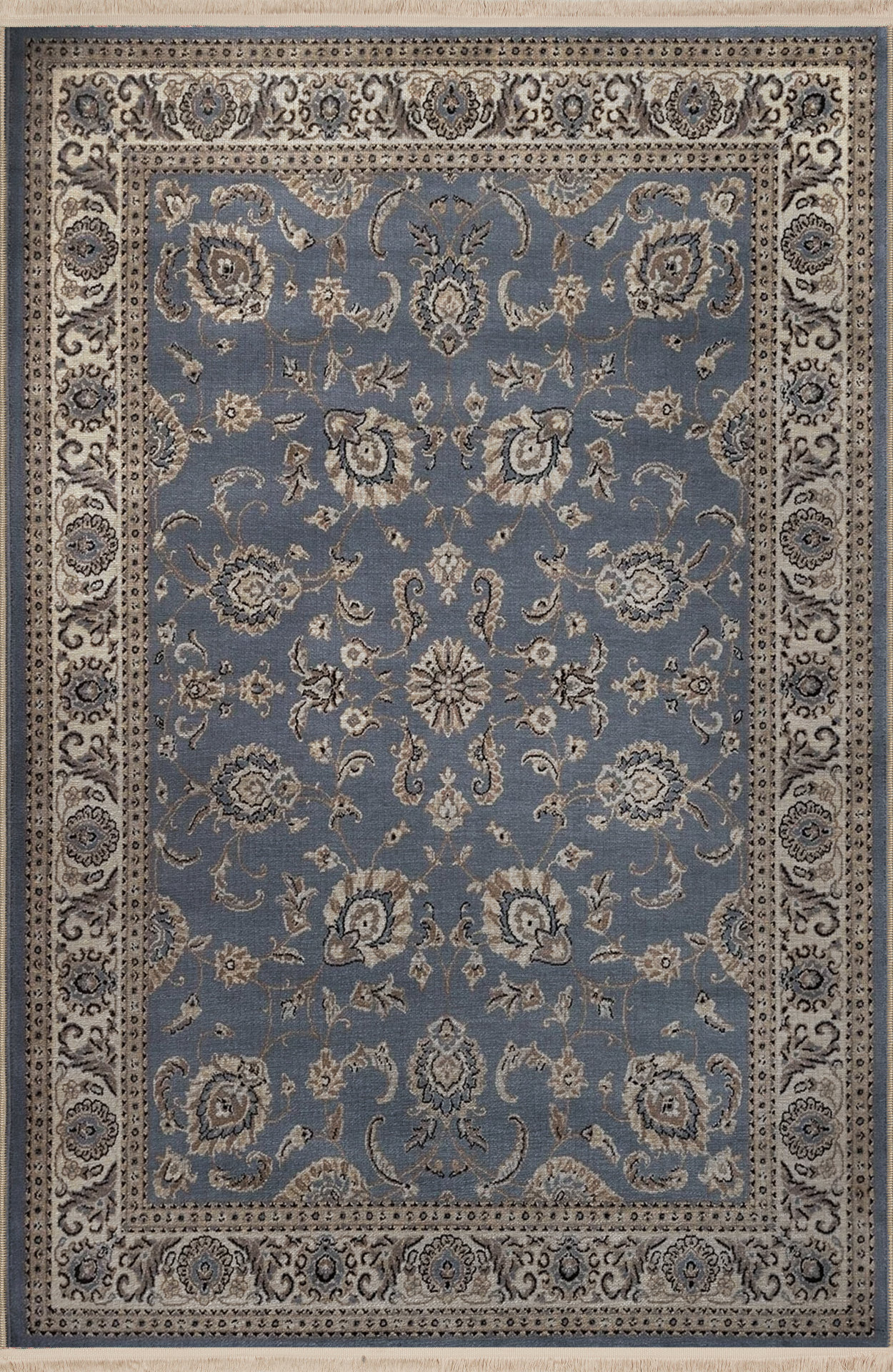 Bloomsbury Market Gray-Themed Traditional Motif Ethnic Patterned ...