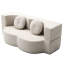 Upholstered 29.79 " Linen Blend Sofa