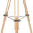 FRED 62.5'' Brown Tripod Floor Lamp