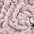 Haalan Cozy Faux Rabbit Fur Soft Reversible Throw Blanket-103546355-104670721