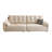 Creamy white Chenille Modular Sofa-1018469556-1018469559