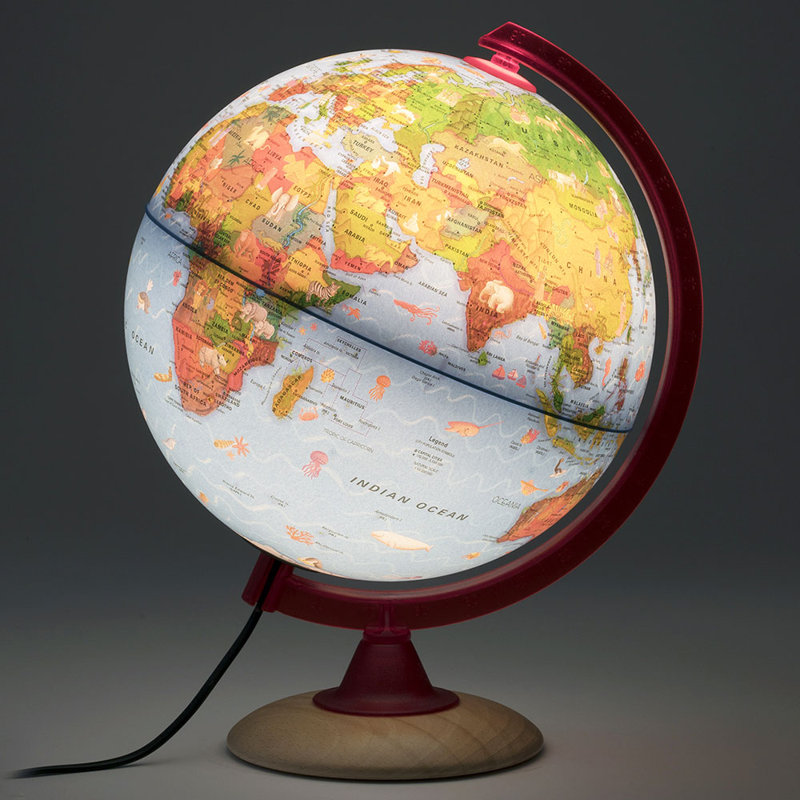 Plastic / Acrylic Tabletop Globe