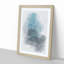 Moon over India in Abstract - Framed Print-55725302-55725306
