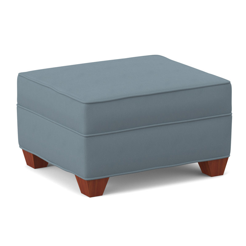Phillips 26" Wide Rectangle Standard Ottoman, BM Cherry, Dillon Williamsburg