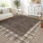 Modern Rugs for Bedroom Bordered Rug Washable RugNon-Slip Carpet Foldable Accent Rug for Bathroom Bedroom Entryway-131233238-131233065