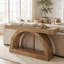 Table console arquée de 63 pouces de large-752627243