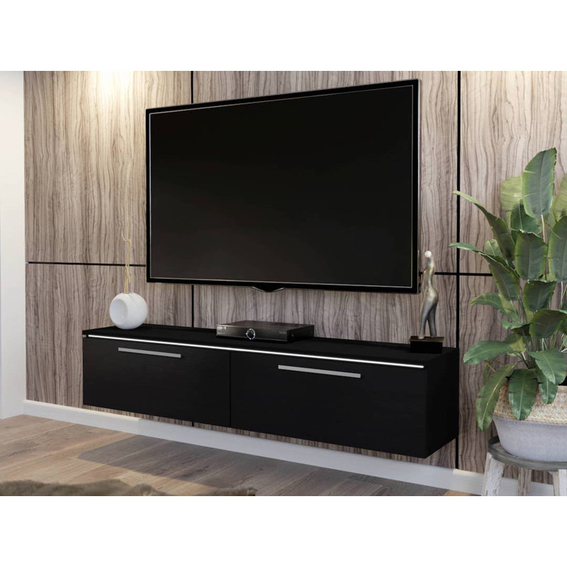 Tatianina TV Stand for TVs up to 65", Black