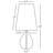 Claridge Crystal Table Lamp-10315862