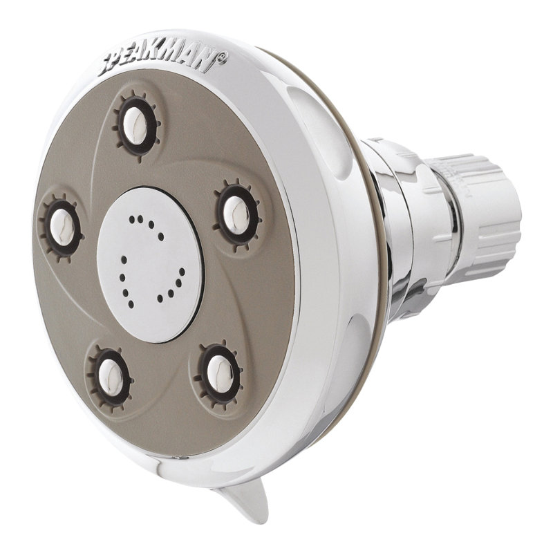 Napa Spray Pattern Adjustable Shower Head, Polished Chrome