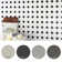 Check 1" x 1" Porcelain Mosaic Tile