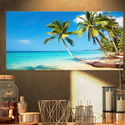 Photographie de toile côtière de plage tropicale côtière - Plage tropicale