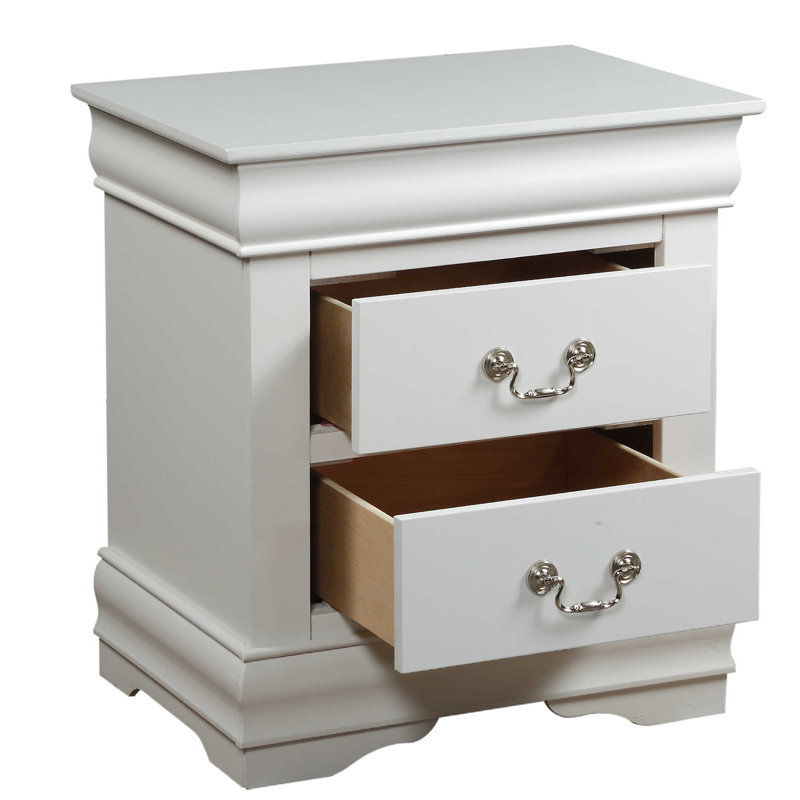 Engstrom 21'' W Nightstand, White