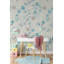 Papier peint amovible fleurs rose et bleu-48565755-48565748