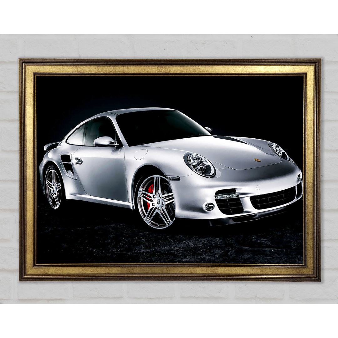 Porsche 911 Silver Beauty - Druck