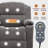 Power Lift Recliner Chair With Massage & Heat, Infinite Position Single Motor Recliner For Elderly, 350 Lb Capacity, Heavy Duty Frame With Lumbar Heating, Cup Holders & Usb Port-1890198718