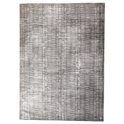 Tapis Frequence - gris anthracite / crème