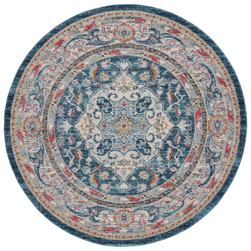 Tapis oriental Dostie 100 Performance, Rond 6 pi 7 po