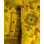 Overdyed Hand-Knotted Wool Modern-Contemporary Yellow Runner 2' 6" x 11' 10"