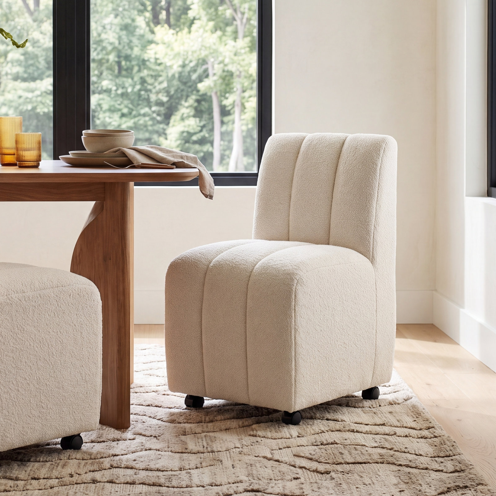 Kee Linen Dining Chair