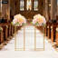Support à fleurs 31,49 pouces 10 pièces en métal pour mariage ou fêtes